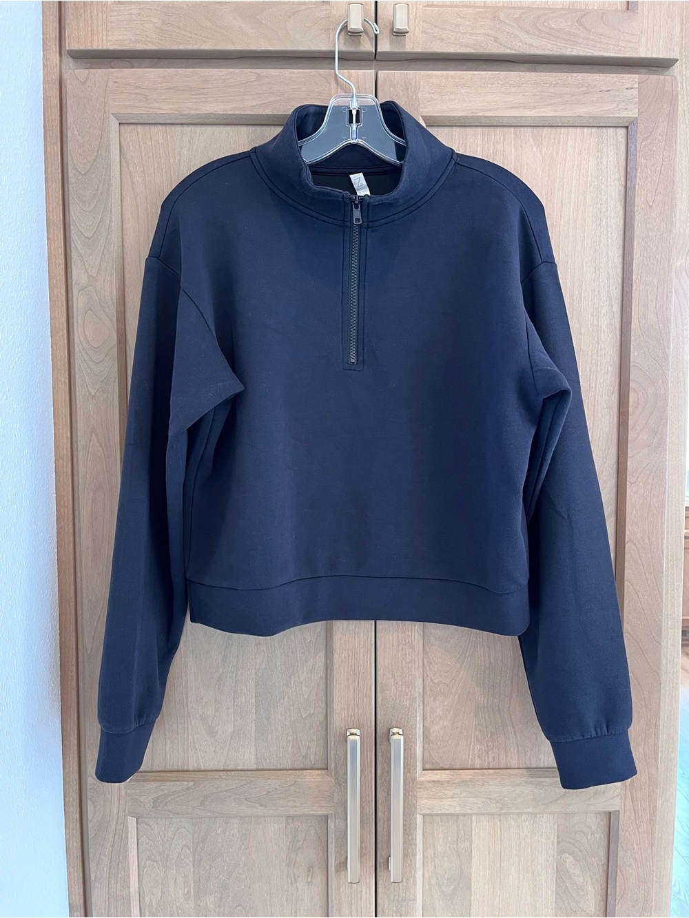 Z by Zella Whisper Knit Quarter Zip Pullover